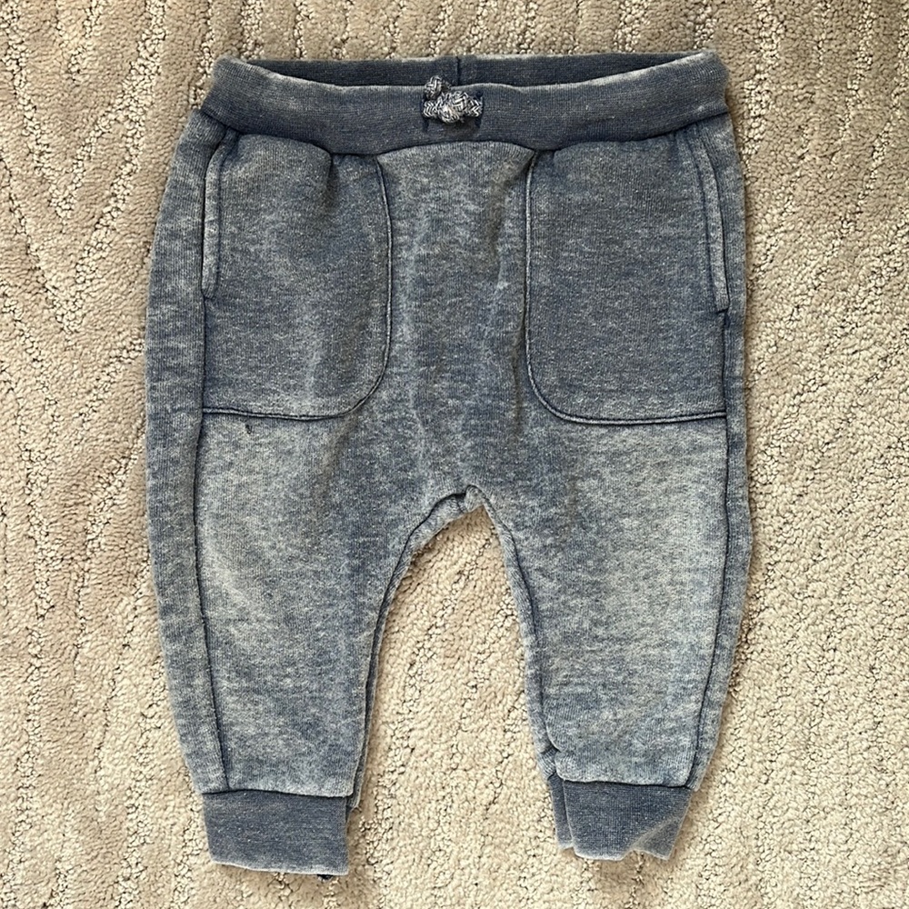 Zara Baby Burnout Jogger Sweatpants
